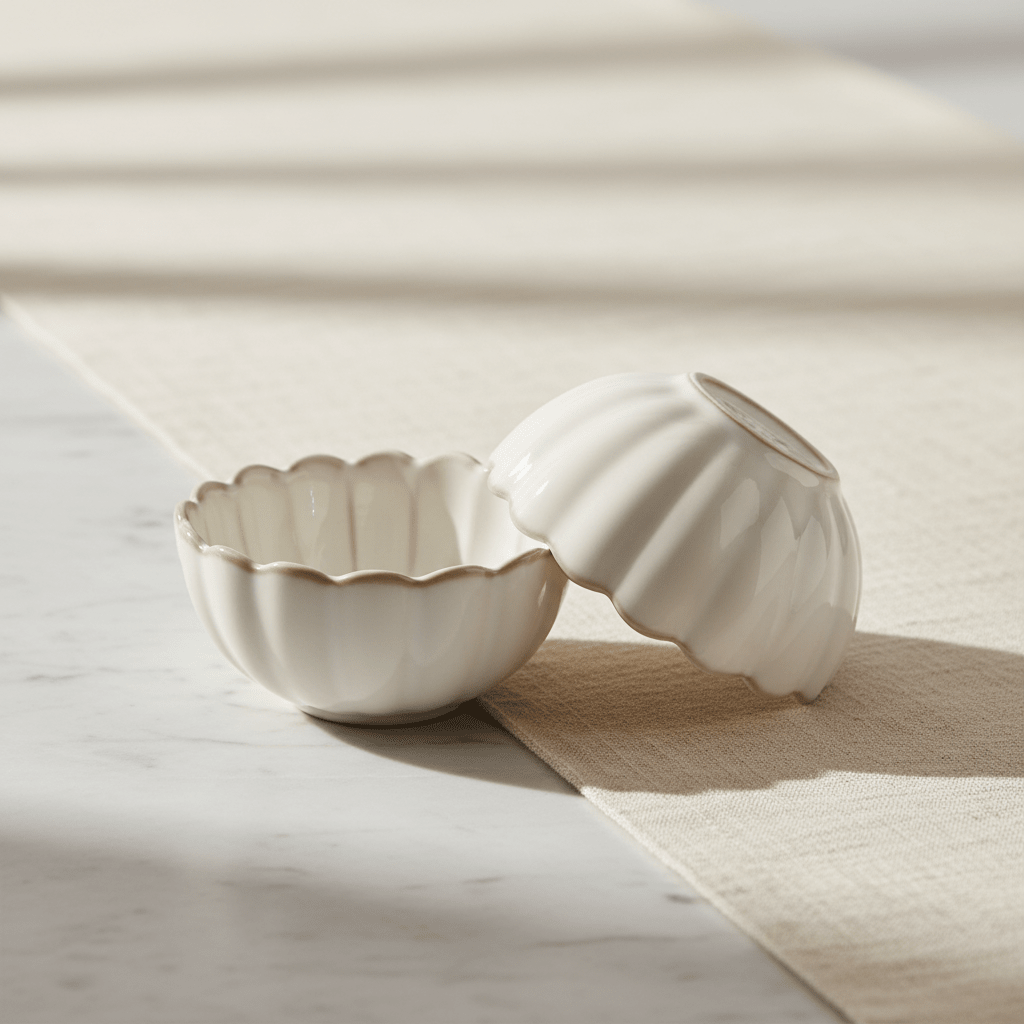 Almina Bloomy suppeskåle – 6 stk. (13x5,5 cm) - Løven Home