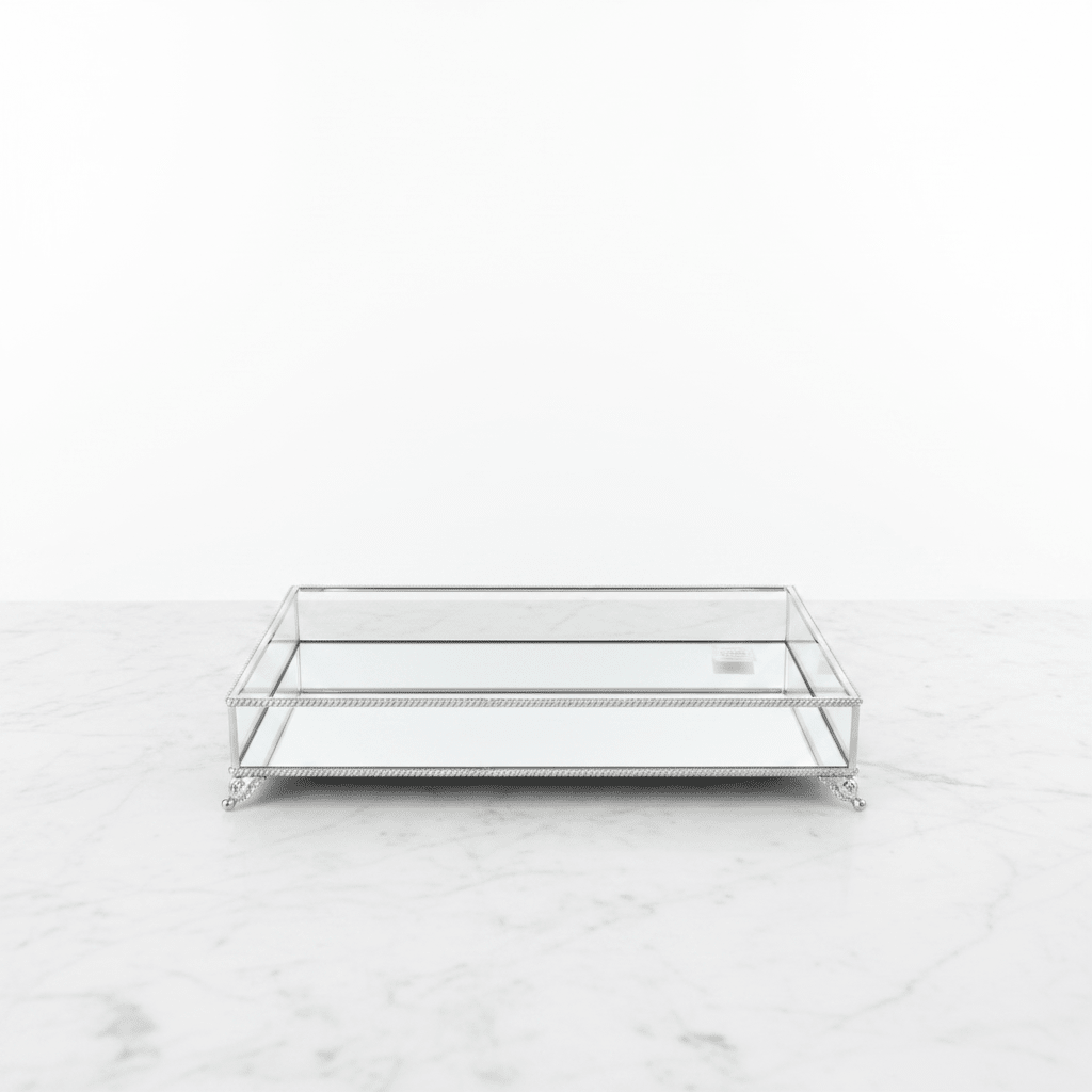 Almina elegant - Smukke sølvfad- 30 x 40 cm - Løven Home