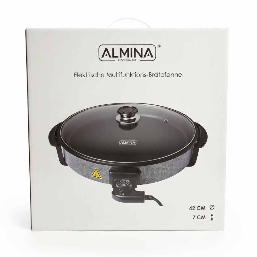 Almina Elektrisk Pizzapande 42x7 cm - Løven Home