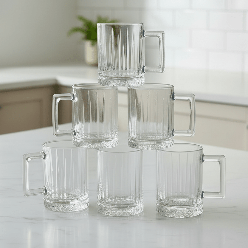 Almina Elisa Glaskrussæt 6 stk, 250 ml - Løven Home