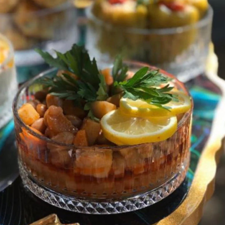 Almina Elisa Glasskålesæt 6 stk. 10 cm - Løven Home