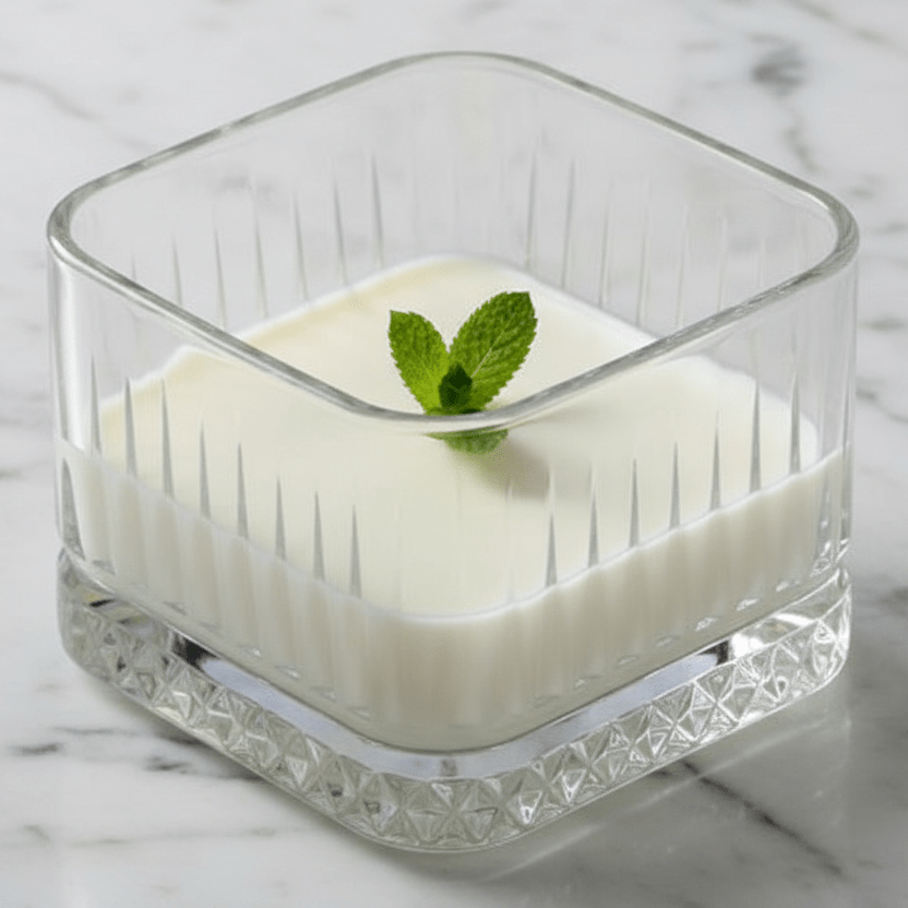 Almina Eternal Kvadratisk Glasskålesæt 6 stk. 260 ML - Løven Home