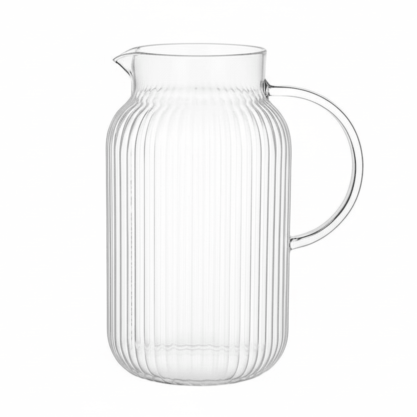 Almina Freya Drypfri Glaskaraffel m/Låg 1800 ml - Løven Home