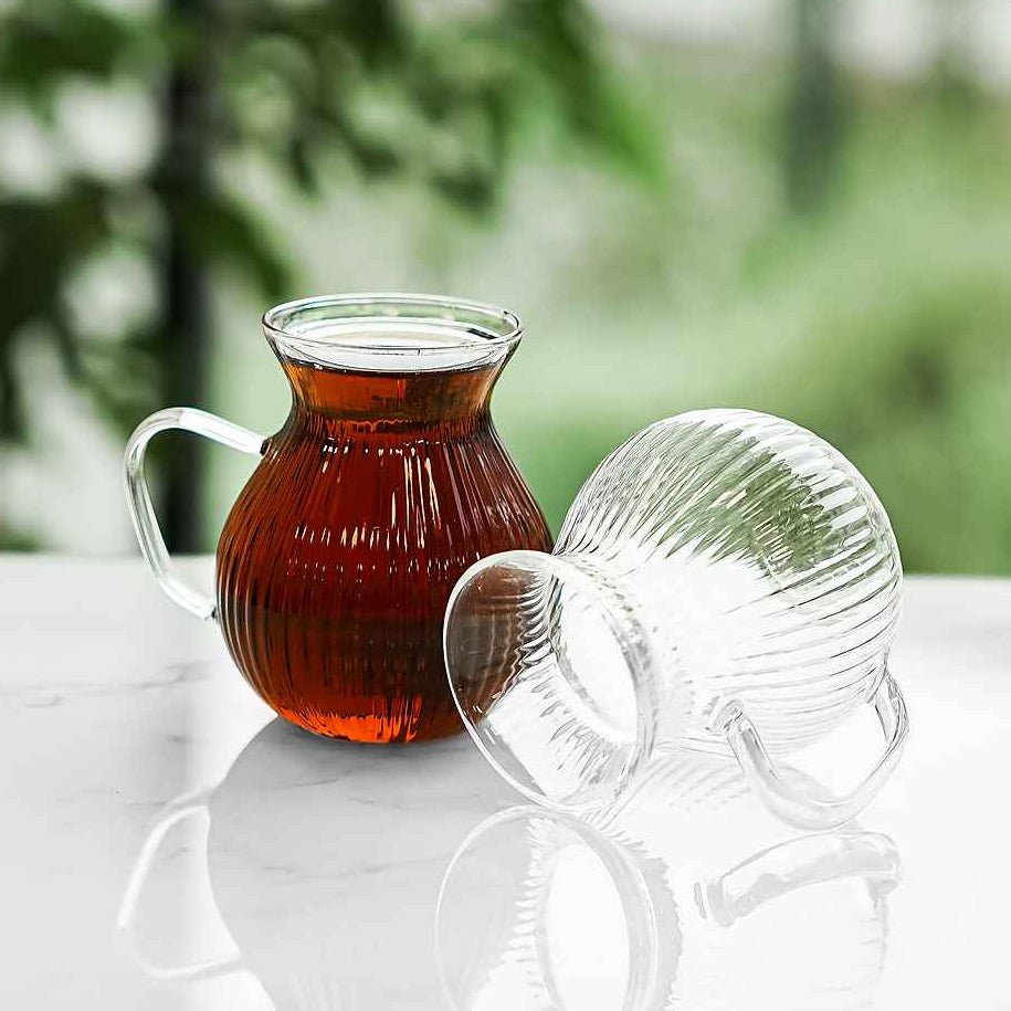 Almina Freya La Manila Teglassæt - 6 stk, 250 ml - Løven Home