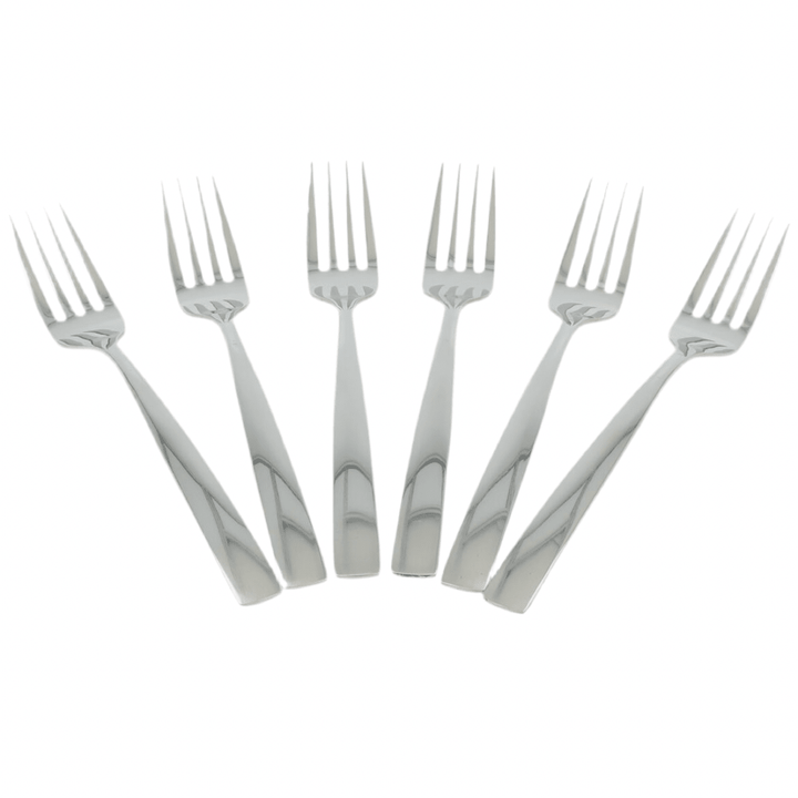 Almina Gaffelsæt 6 stk. - Blank Sølv - Løven Home
