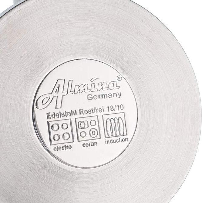 Almina Induktion Tekande 4,5 L. - Hvid, Sort, Grå eller Rosa - Løven Home