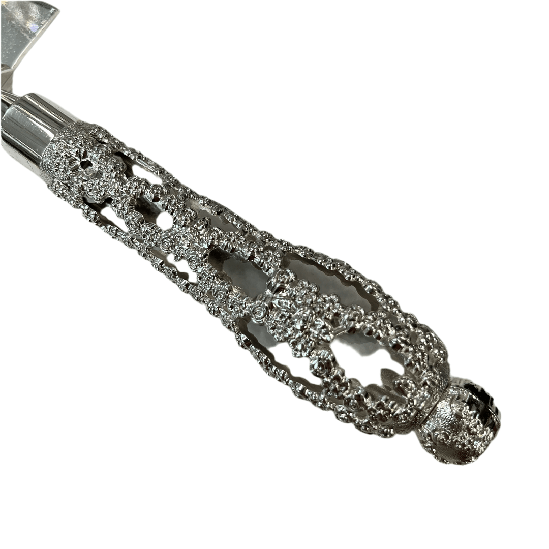 Almina Kagekniv og - Spadesæt Sølv - Løven Home