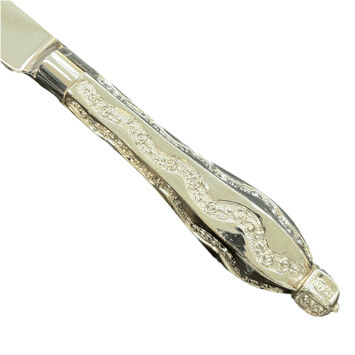 Almina Kagekniv og - Spadesæt Sølv - Løven Home