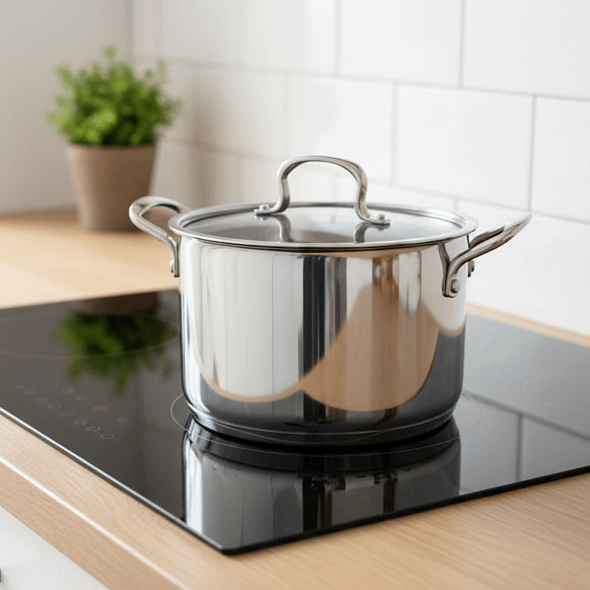 Almina Kogegryde i Rustfrit Stål – 34 cm / 21 liter - Løven Home