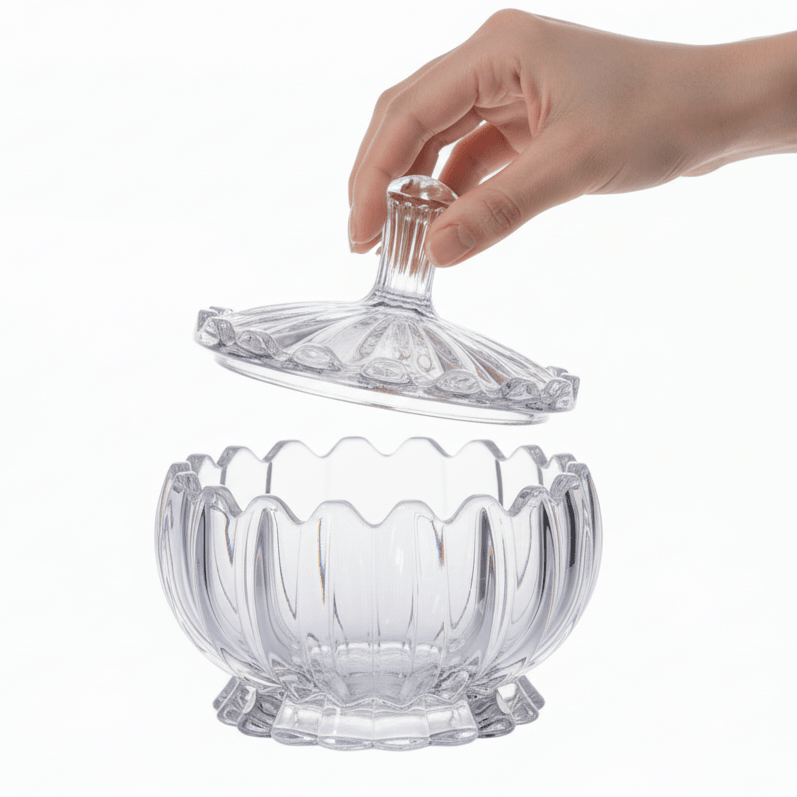 Almina La Fiore Dolce Sukkerskål m/Låg - Løven Home