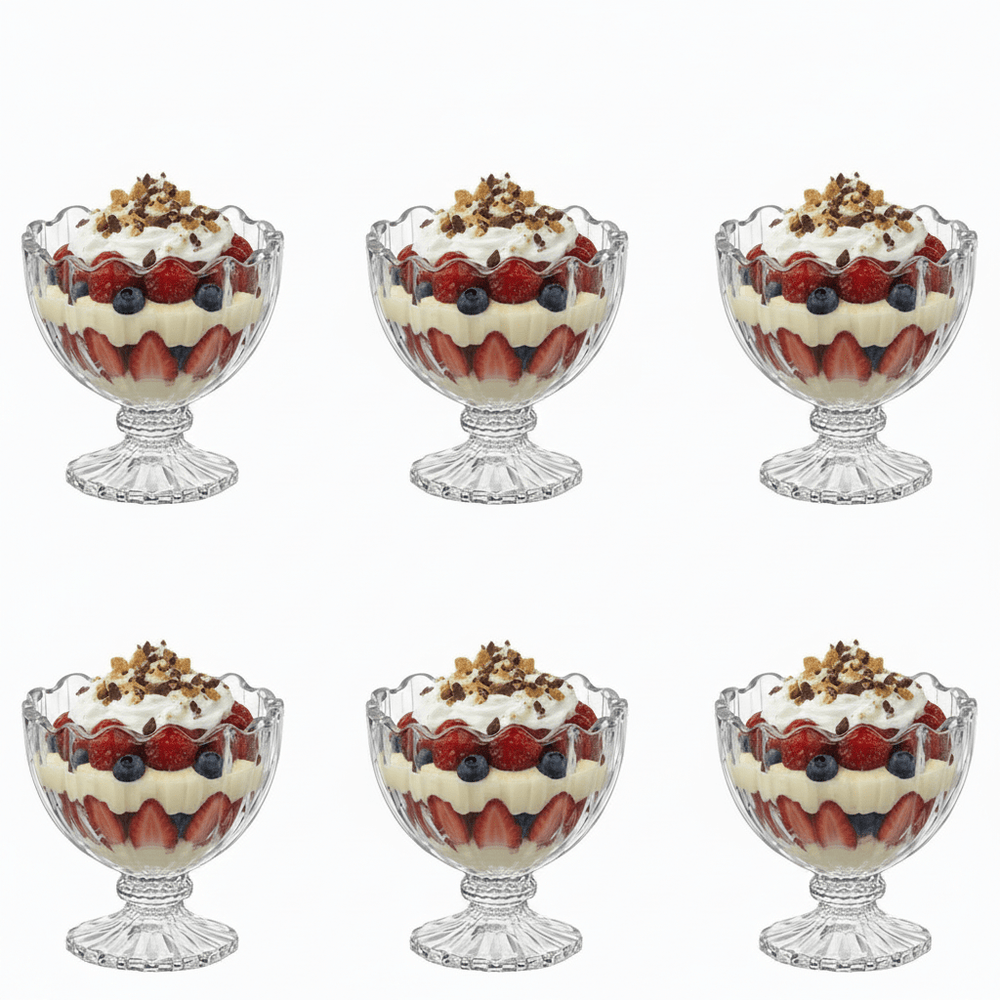 Almina La Fiore Grande Dessertskåle 6 stk. - 230 ml - Løven Home