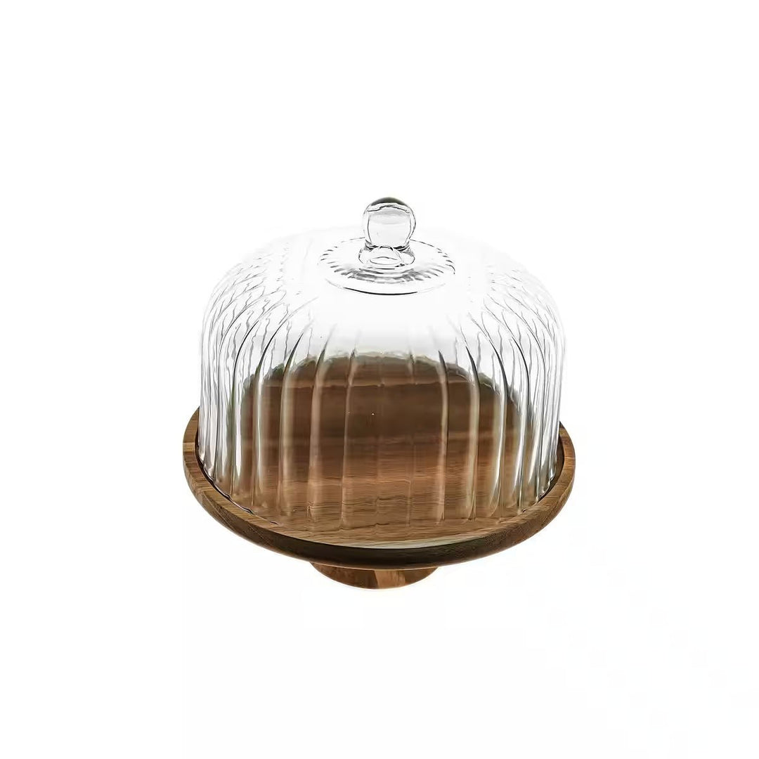 Almina Luana La Torta Grande – Eksklusiv Lagkageopsats med Glaskuppel - Løven Home