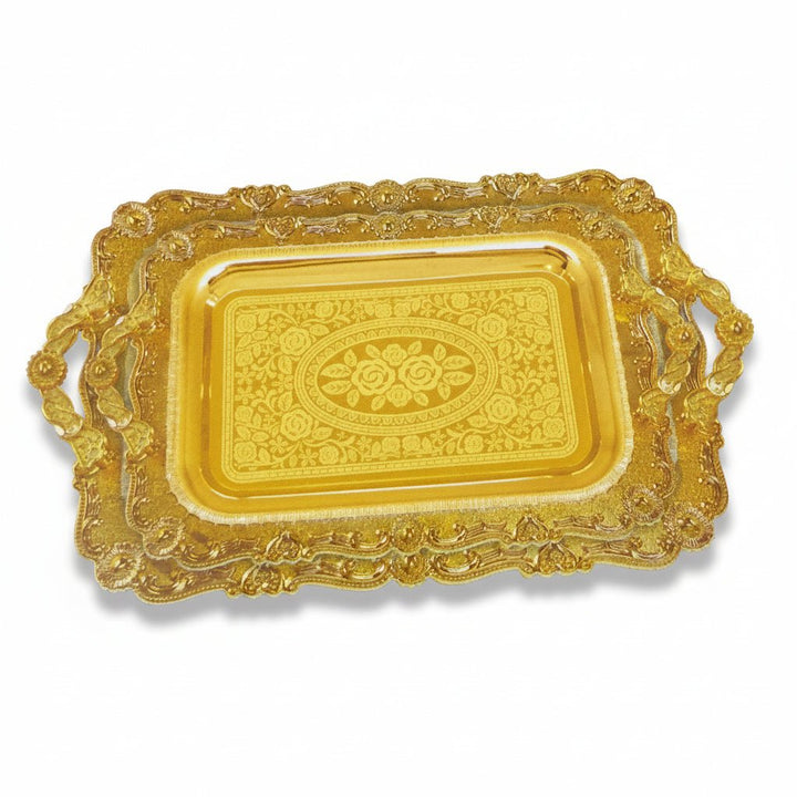 Almina Metalbakkesæt 2 stk. Guld/Sølv | Flere Varianter - Løven Home