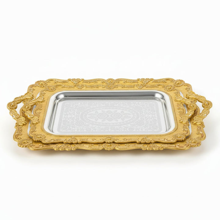 Almina Metalbakkesæt 2 stk. Guld/Sølv | Flere Varianter - Løven Home