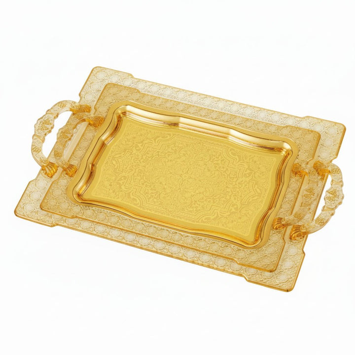 Almina Metalbakkesæt 2 stk. Guld/Sølv | Flere Varianter - Løven Home