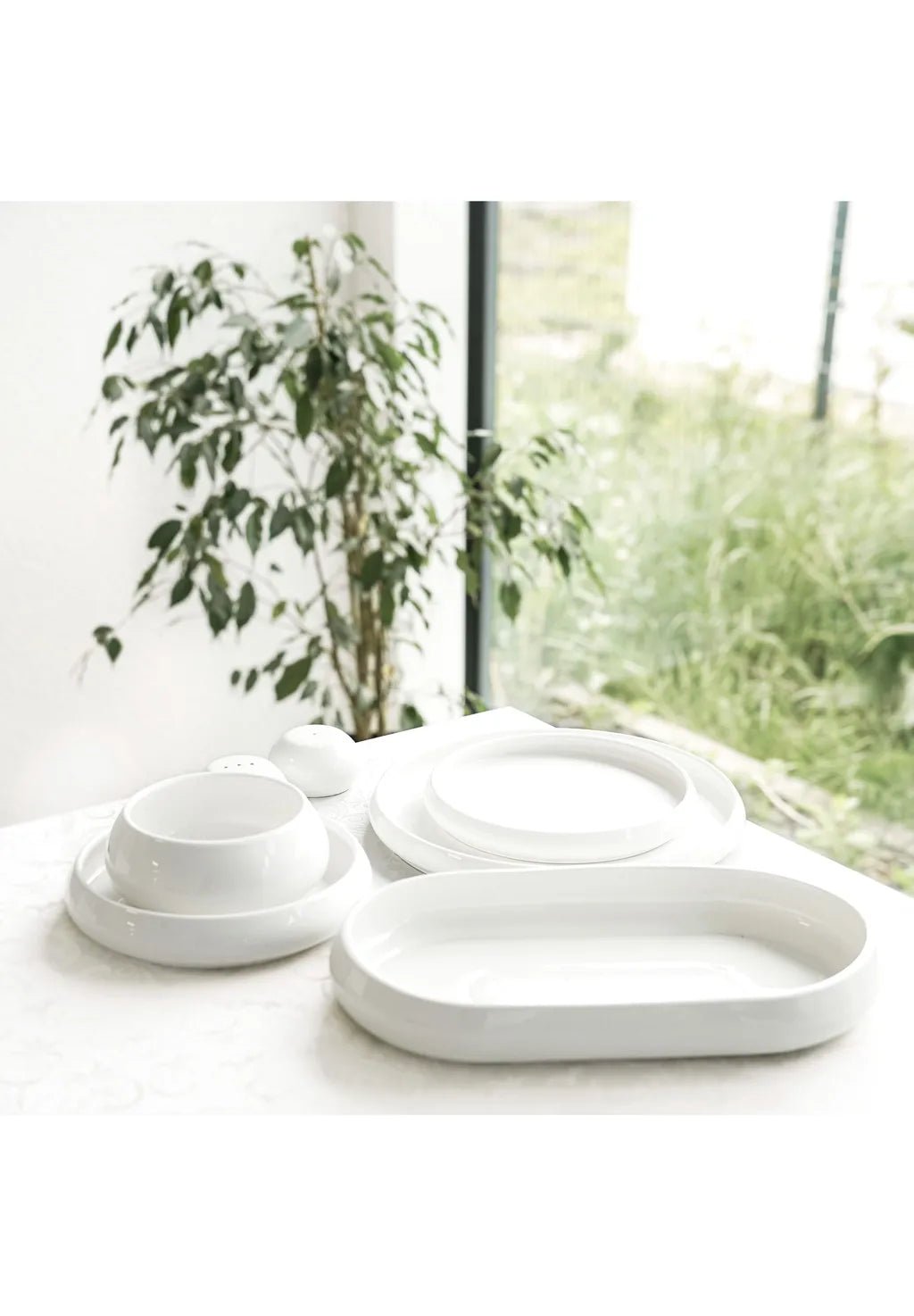 Almina Moderne Porcelæn Spisestel “Lissa Bonna” – 27 dele - Løven Home