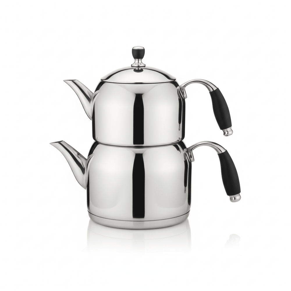 Almina Mona Large Tekandesæt 1,5L / 3L – 18/10 Rustfrit Stål | Induktion - Løven Home