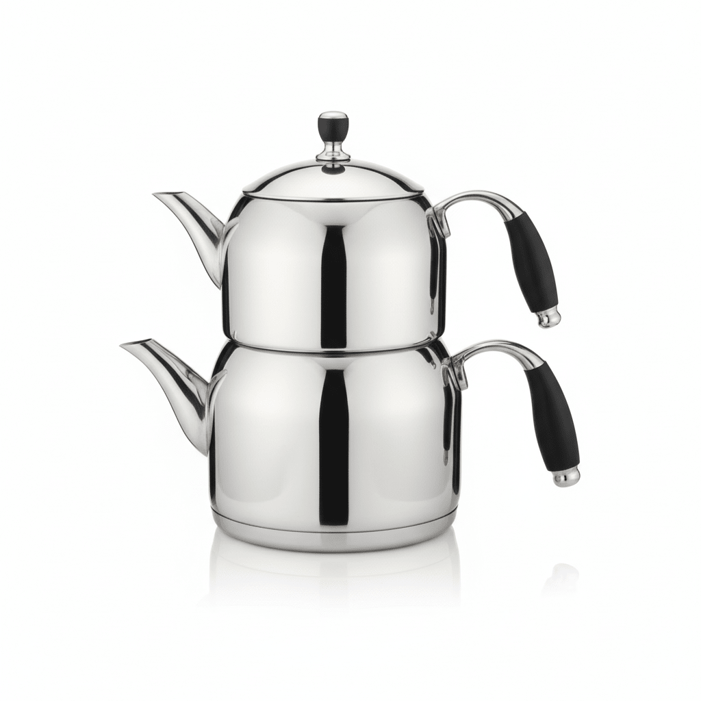 Almina Mona Large Tekandesæt 1,5L / 3L – 18/10 Rustfrit Stål | Induktion - Løven Home