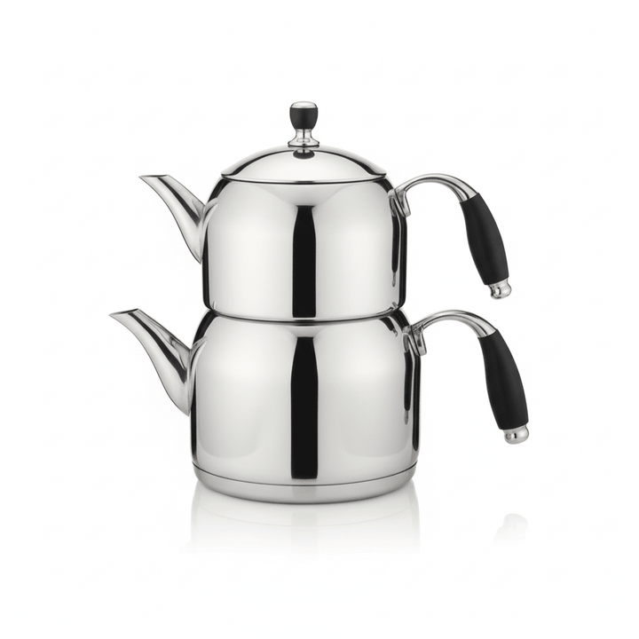 Almina Mona Large Tekandesæt 1,5L / 3L – 18/10 Rustfrit Stål | Induktion - Løven Home