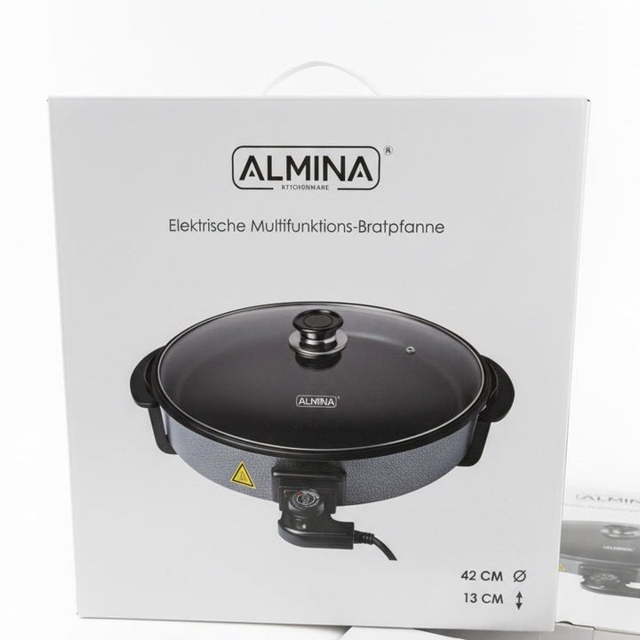 Almina Multifunktionel Elektrisk Pizzapande 42 x 13 cm - Løven Home