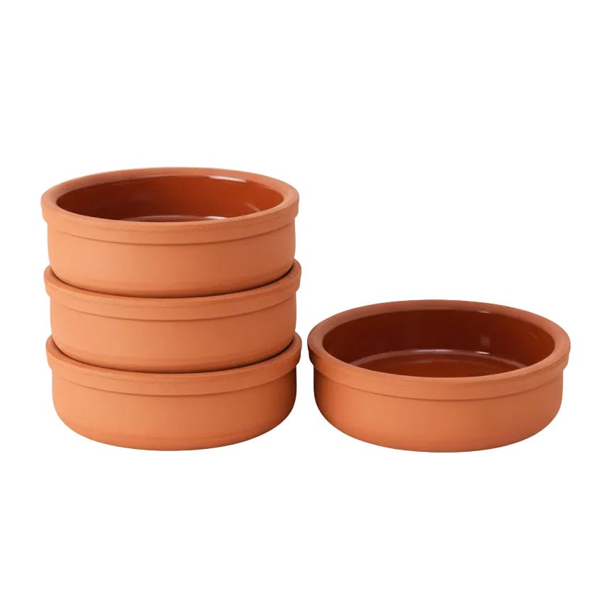 Almina Ovnfast Terracotta Lerskålesæt 4 stk. - 190 ml - Løven Home
