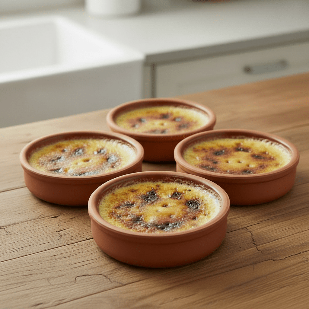 Almina Ovnfast Terracotta Lerskålesæt 4 stk. - 190 ml - Løven Home