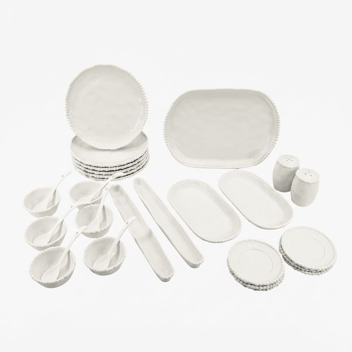 Almina Pearly Morgenmadsstel 31 Dele - 6 Personer - Løven Home