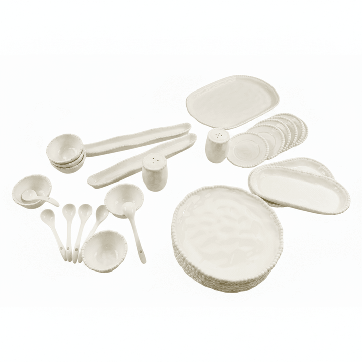 Almina Pearly Morgenmadsstel 31 Dele - 6 Personer - Løven Home