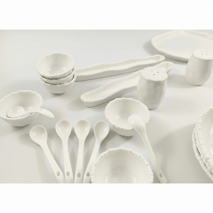 Almina Pearly Morgenmadsstel 31 Dele - 6 Personer - Løven Home