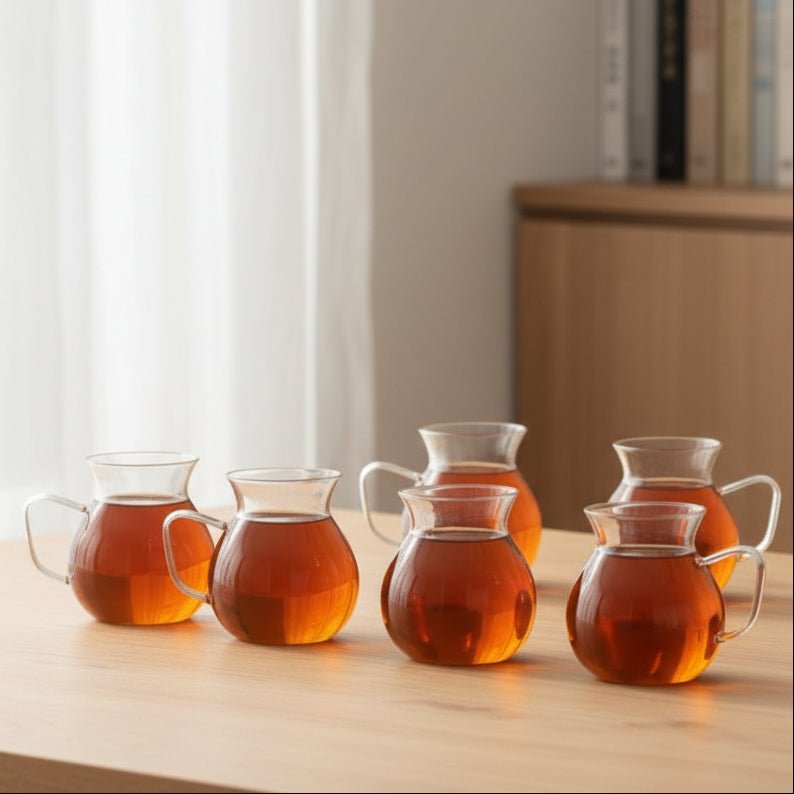 Almina Serin Glaskrussæt – 6 stk, 215 ml - Løven Home