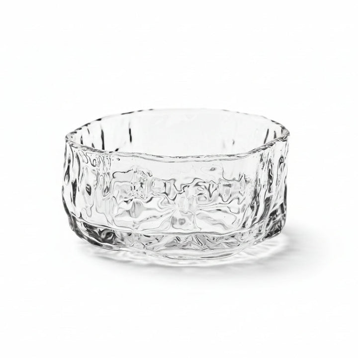 Almina Snow Buccia Dessertskål m/Underkop - Facetsleben Design - 12 Dele - 300 ml - Løven Home