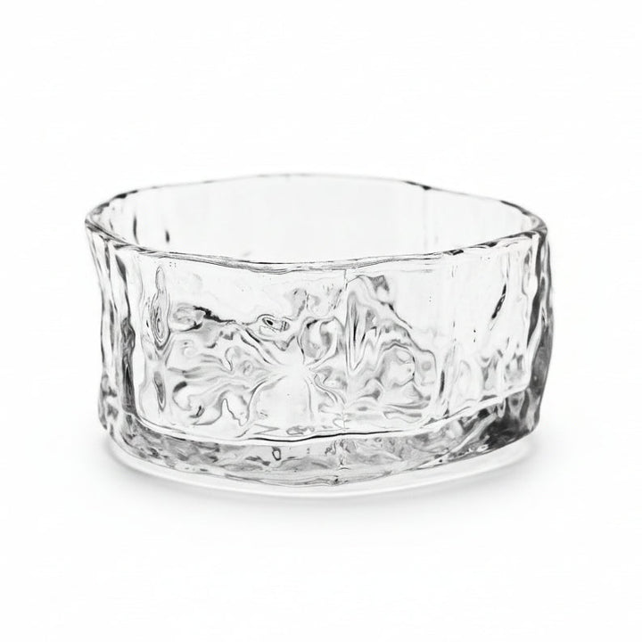 Almina Snow Buccia Dessertskål m/Underkop - Facetsleben Design - 12 Dele - 300 ml - Løven Home