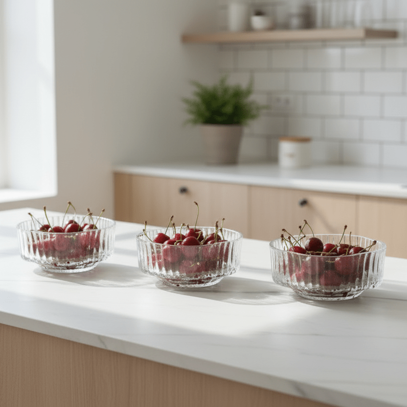 Almina Terra Buccia Snackskålesæt – 6 stk - 300 ml - Løven Home