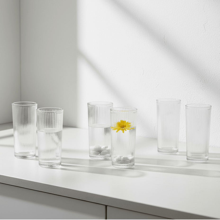 Almina Terra Grande Drikkeglas – 6 stk. (320 ml) - Løven Home
