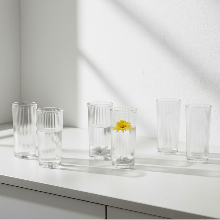 Almina Terra Grande Drikkeglas – 6 stk. (320 ml) - Løven Home