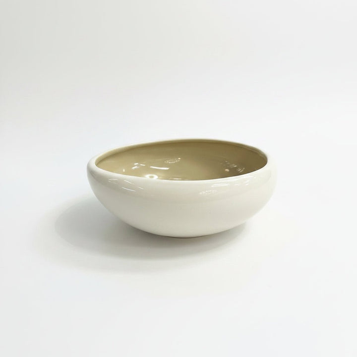 Almina Wave Cream Porcelænsservicesæt 6 Pers.(27 dele) – Beige/råhvid - Løven Home