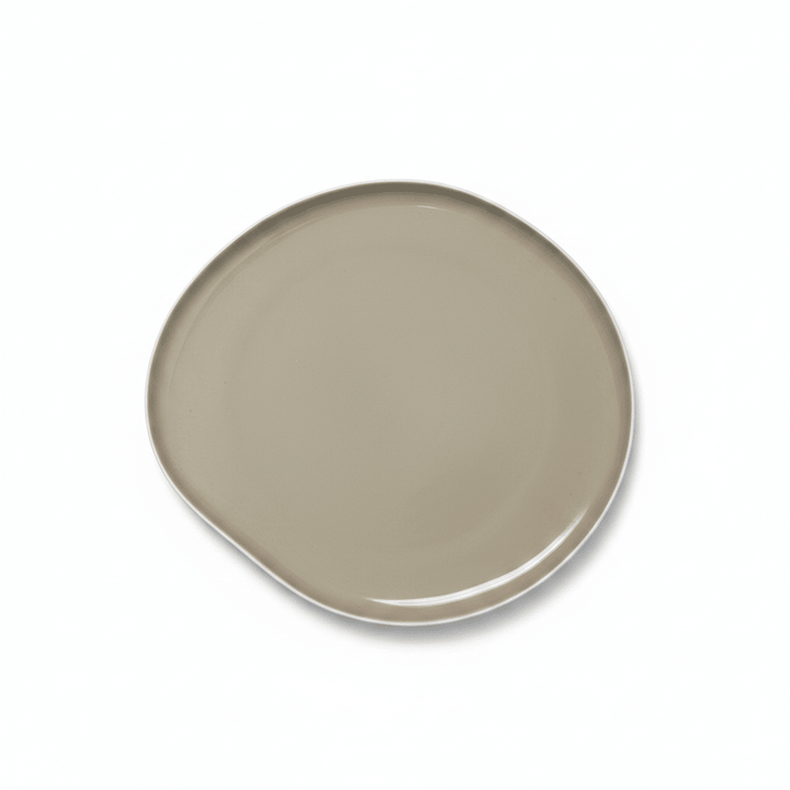 Almina Wave Cream Porcelænsservicesæt 6 Pers.(27 dele) – Beige/råhvid - Løven Home