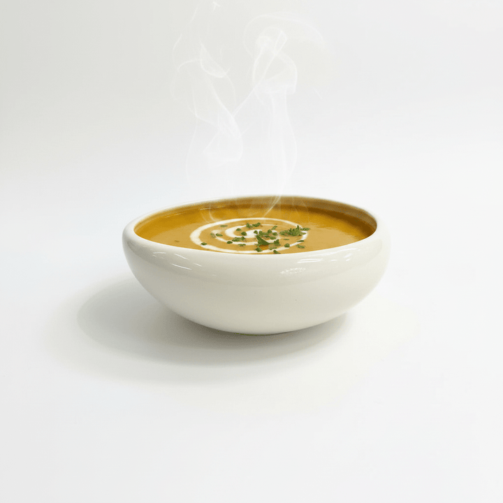 Almina Wave Cream Porcelænsservicesæt 6 Pers.(27 dele) – Beige/råhvid - Løven Home