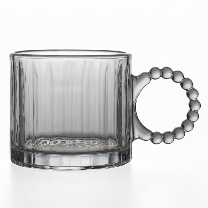 Almina Yujing Boble Glaskrussæt 6 stk. 330 ml. - Grå - Løven Home