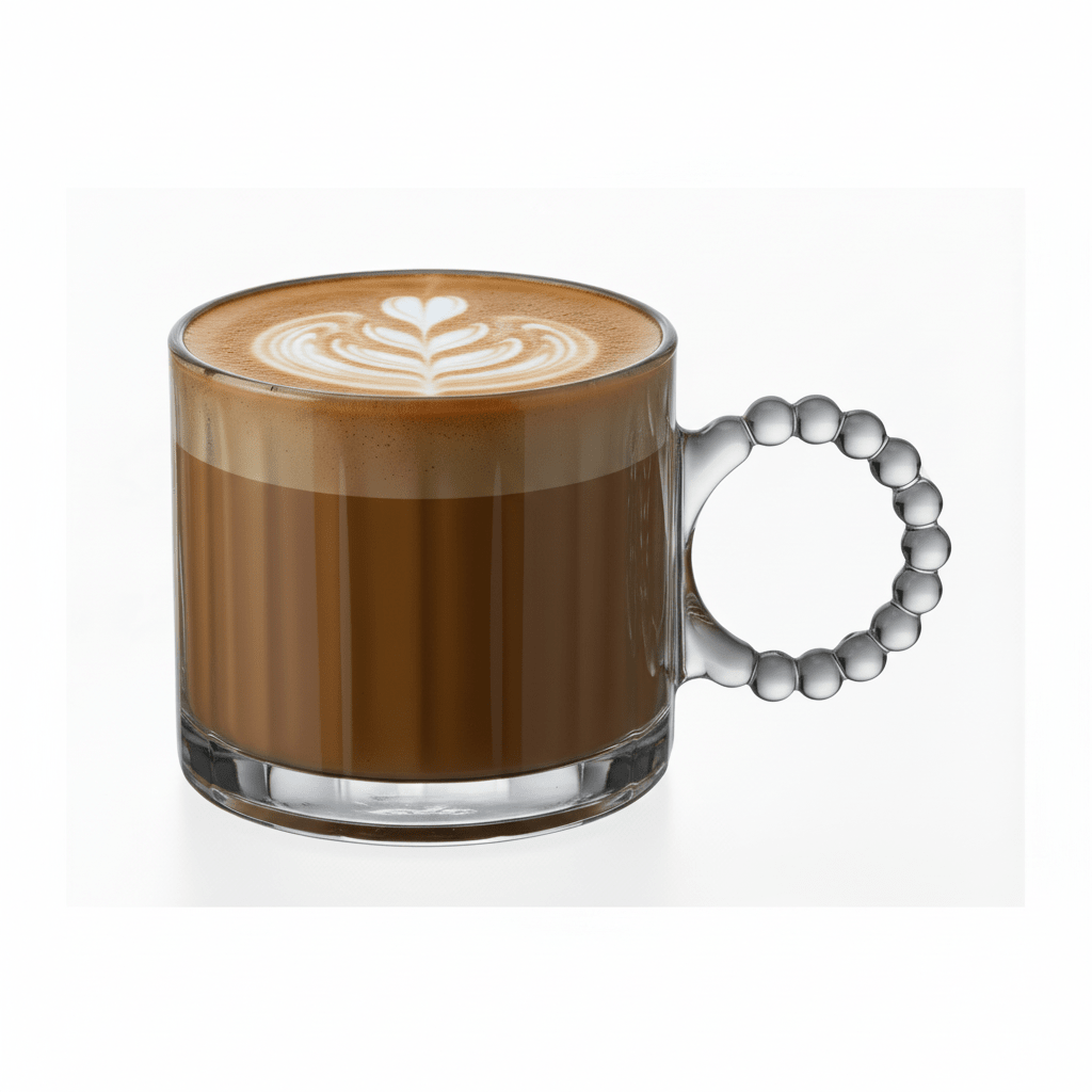 Almina Yujing Boble Glaskrussæt 6 stk. 330 ml. - Grå - Løven Home