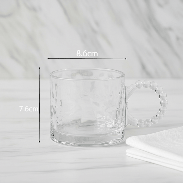 Altinbas - Glaskrussæt m/perlehank – 290 ml | 6 stk. - Løven Home