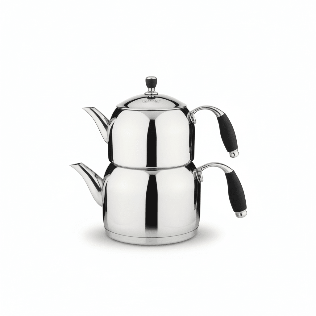 Amina Mona Medium Tekandesæt – 1L / 2L Rustfrit Stål - Løven Home