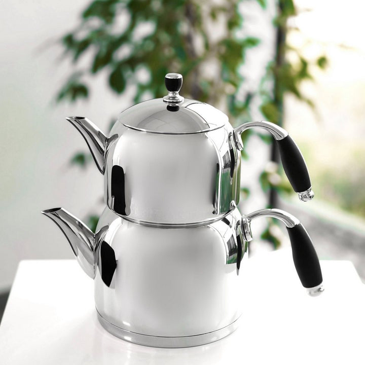 Amina Mona Medium Tekandesæt – 1L / 2L Rustfrit Stål - Løven Home