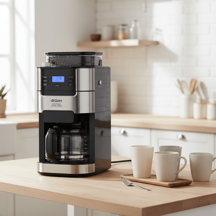 Arzum Brewtime Fresh Grind Filter Kaffemaskine m/Kværn - Løven Home