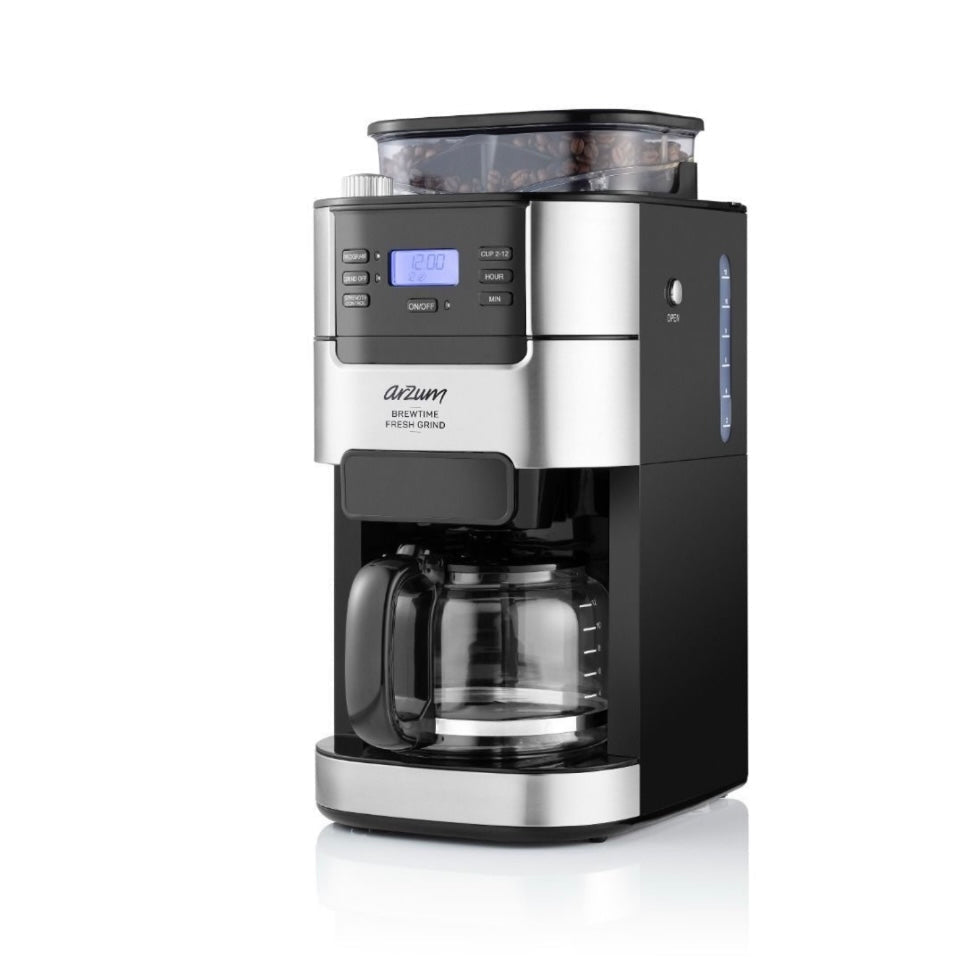 Arzum Brewtime Fresh Grind Filter Kaffemaskine m/Kværn - Løven Home