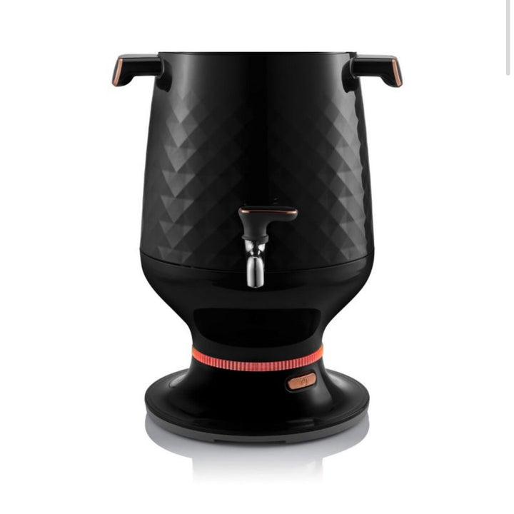 Arzum Ehlikeyif Tyrkisk Temaskine (Semaver) 4,7 liter - Sort - Løven Home