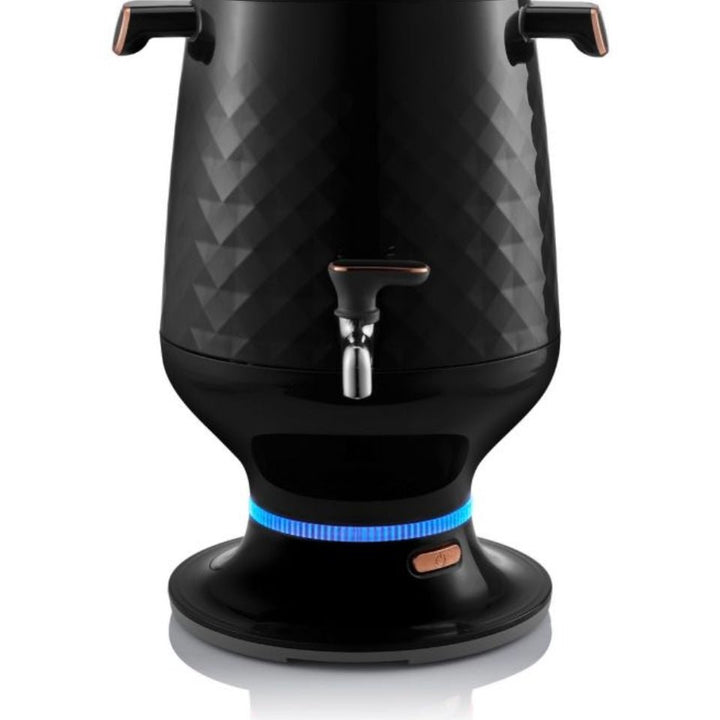 Arzum Ehlikeyif Tyrkisk Temaskine (Semaver) 4,7 liter - Sort - Løven Home