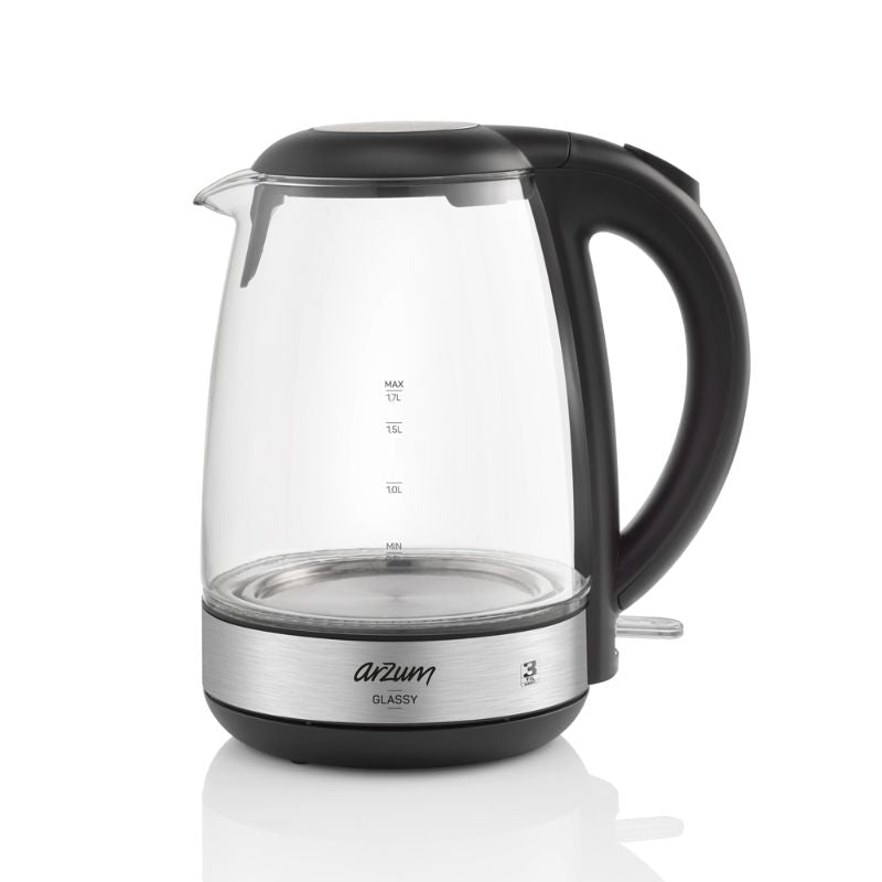Arzum Glassy Elkedel 1,7 Liter 2200W - Løven Home
