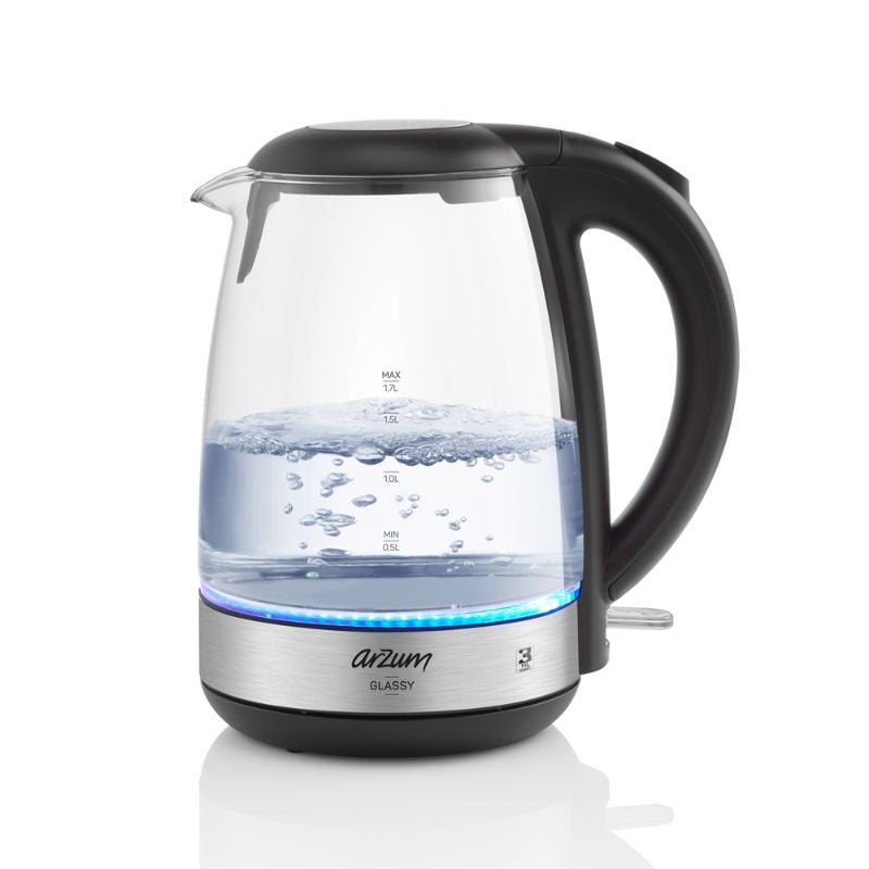 Arzum Glassy Elkedel 1,7 Liter 2200W - Løven Home