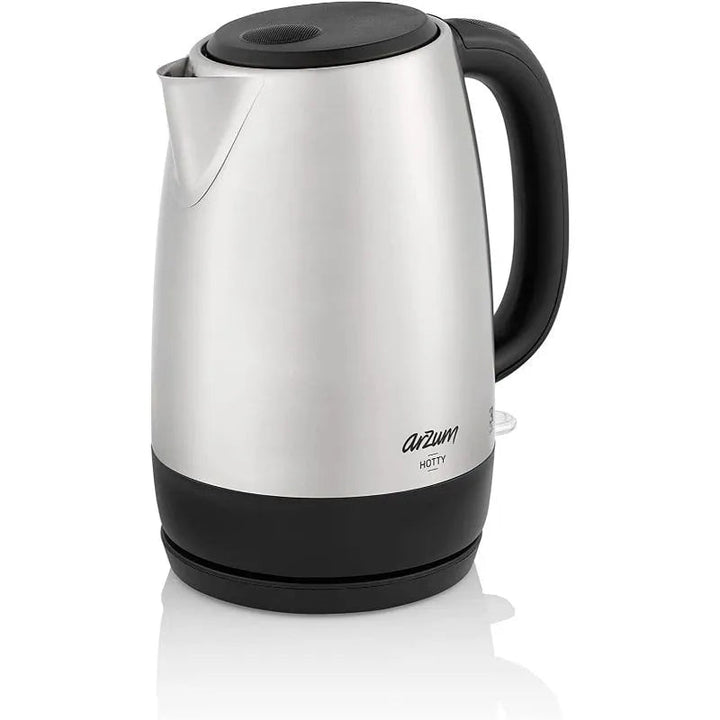 Arzum Hotty Elkedel 2200W – Rustfrit Stål 1,7 L – Sølv - Løven Home